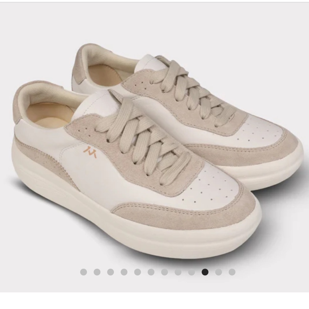 MYKOS Women's Sneakers - Cream and Tan